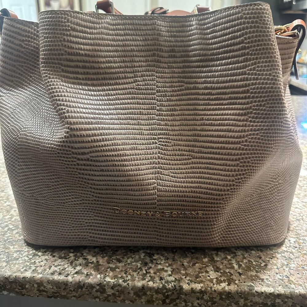 Dooney & Burke Brown/Cream bag